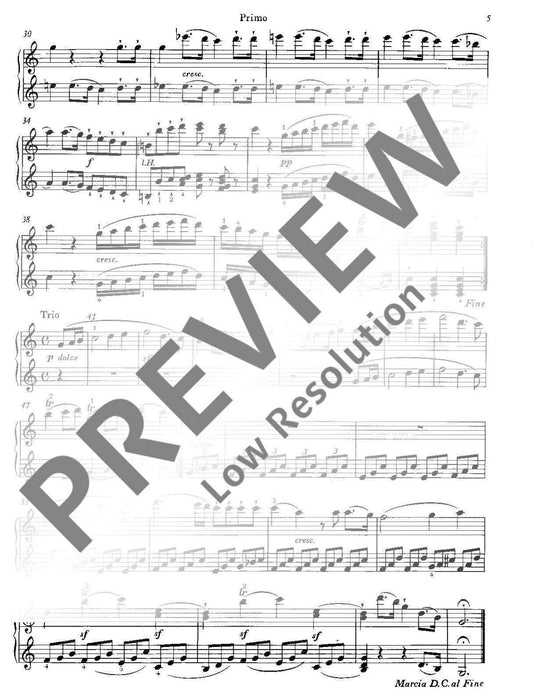 Marcia C major / Gavotta F major op. 45 貝多芬 大調 大調 4手聯彈(含以上) 朔特版 | 小雅音樂 Hsiaoya Music