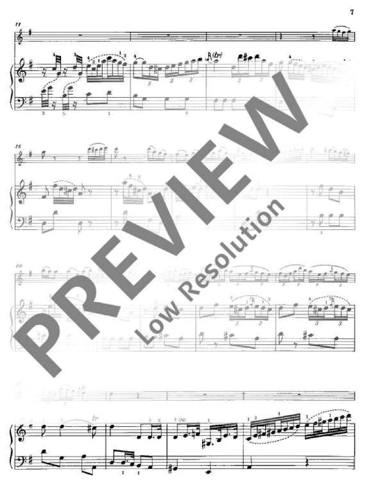 Sonata G Major op. 3/1 奏鳴曲大調 長笛加鋼琴 朔特版 | 小雅音樂 Hsiaoya Music