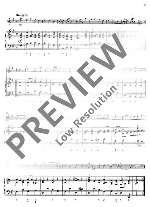 Suite G Major op. 35/2 玻瓦莫提耶 組曲大調 長笛加鋼琴 朔特版 | 小雅音樂 Hsiaoya Music