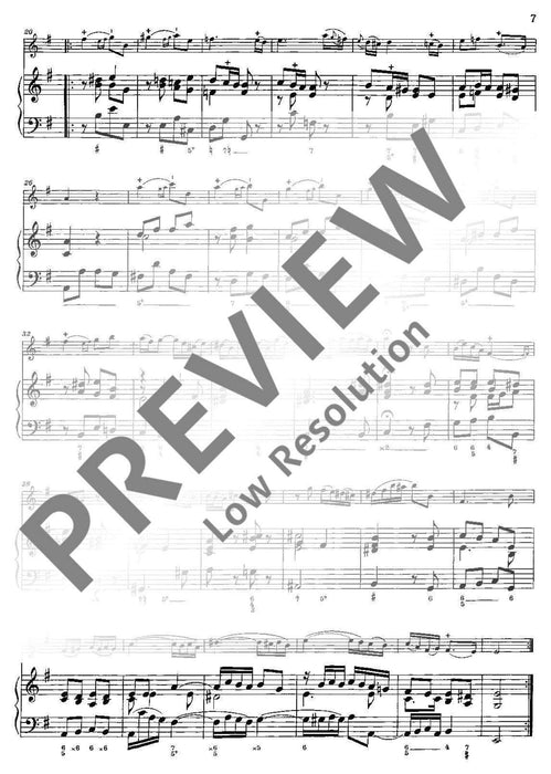Sonata E minor op. 9/2 勒克雷爾 奏鳴曲小調 長笛加鋼琴 朔特版 | 小雅音樂 Hsiaoya Music
