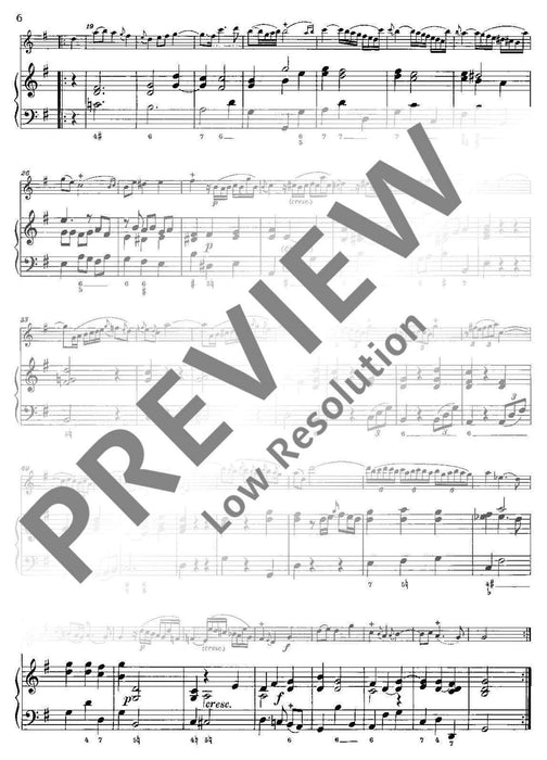 Sonata in G major op. 9/7 勒克雷爾 奏鳴曲 大調 長笛加鋼琴 朔特版 | 小雅音樂 Hsiaoya Music