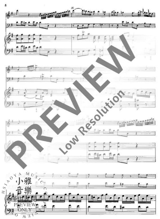 Sonata G major 李希特˙弗朗茲 鋼琴三重奏 奏鳴曲大調 朔特版 | 小雅音樂 Hsiaoya Music