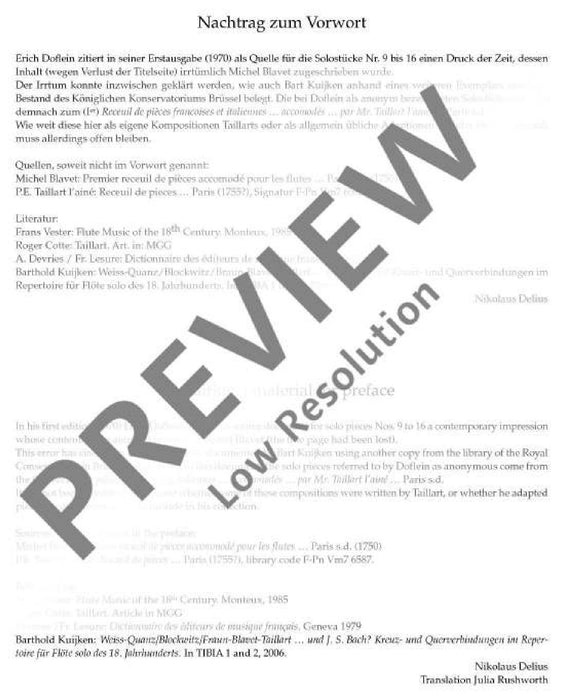 16 Solo Pieces from the Baroque Era 小品 巴洛克 長笛獨奏 朔特版 | 小雅音樂 Hsiaoya Music