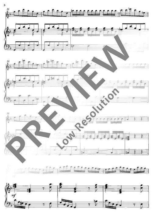 Concerto No. 2 G minor op. 10/2 RV 439/PV 342 La Notte 韋瓦第 協奏曲 小調 長笛加鋼琴 朔特版 | 小雅音樂 Hsiaoya Music