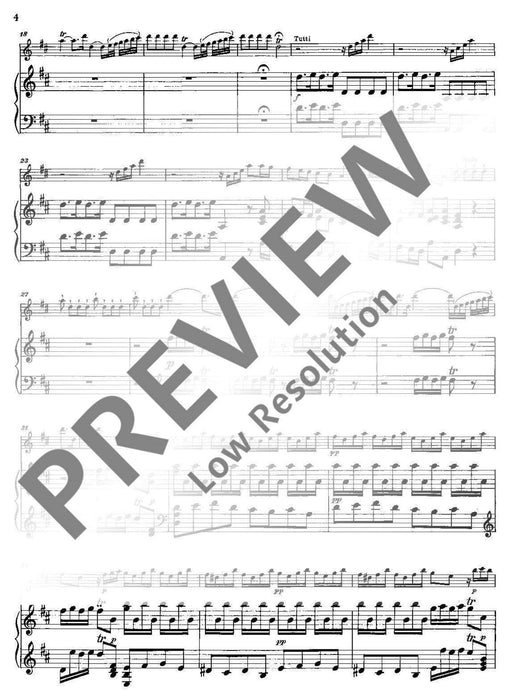 Concerto No. 3 D major op. 10/3 RV 428/PV 155 Il Cardellino 韋瓦第 協奏曲 大調 長笛加鋼琴 朔特版 | 小雅音樂 Hsiaoya Music