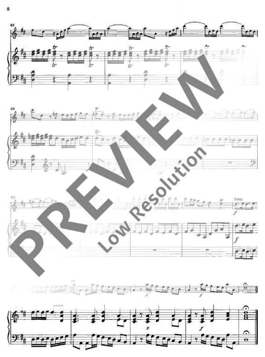 Concerto No. 3 D major op. 10/3 RV 428/PV 155 Il Cardellino 韋瓦第 協奏曲 大調 長笛加鋼琴 朔特版 | 小雅音樂 Hsiaoya Music