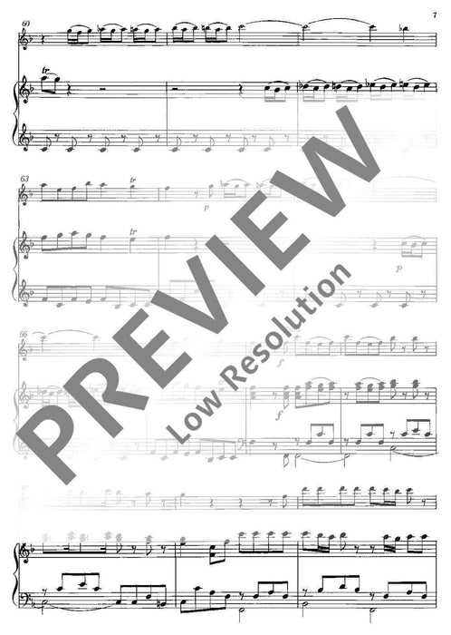 Concerto No. 5 op. 10/5 RV 434 韋瓦第 協奏曲 長笛加鋼琴 朔特版 | 小雅音樂 Hsiaoya Music