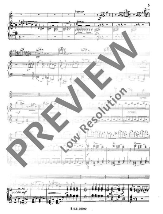 Sonatine for flute and piano 亨采 小奏鳴曲長笛鋼琴 長笛加鋼琴 朔特版 | 小雅音樂 Hsiaoya Music