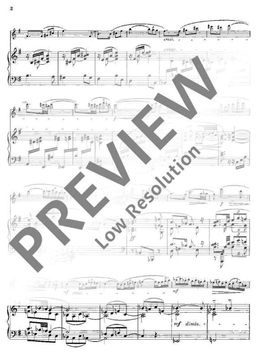 Sonata No. 2 in E minor GeWV 223 耿茲莫 奏鳴曲 小調 長笛加鋼琴 朔特版 | 小雅音樂 Hsiaoya Music