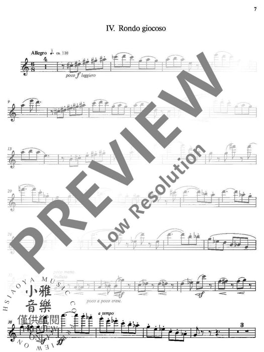 Sonata 混和二重奏 奏鳴曲 朔特版 | 小雅音樂 Hsiaoya Music