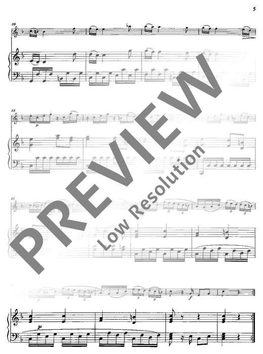 Sonata F major KV 13 莫札特 奏鳴曲大調 雙簧管加鋼琴 朔特版 | 小雅音樂 Hsiaoya Music