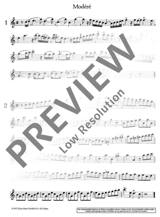 48 Preludes op. 7 in 24 Keys 前奏曲 長笛獨奏 朔特版 | 小雅音樂 Hsiaoya Music