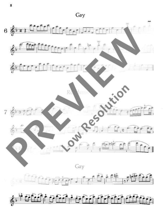 48 Preludes op. 7 in 24 Keys 前奏曲 長笛獨奏 朔特版 | 小雅音樂 Hsiaoya Music