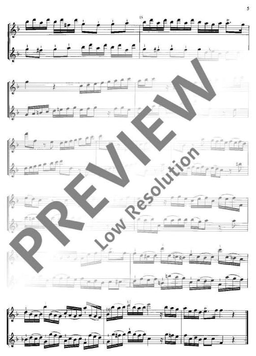 6 Sonatas op. 2 Vol. 1 No. 1-2 泰勒曼 奏鳴曲 雙長笛 朔特版 | 小雅音樂 Hsiaoya Music