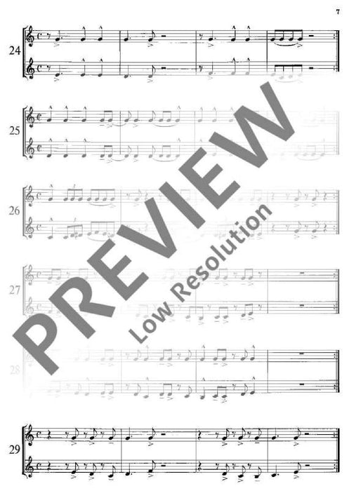 20 Jazz-Duets Vol. 1 with preparatory rhythmical exercises for beginners 爵士音樂 節奏練習曲 小號獨奏 朔特版 | 小雅音樂 Hsiaoya Music