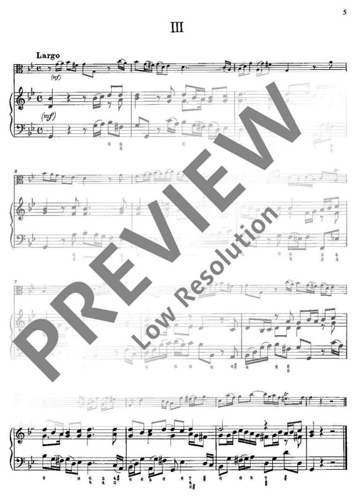 Sonata Bb Major 泰勒曼 奏鳴曲大調 中提琴加鋼琴 朔特版 | 小雅音樂 Hsiaoya Music