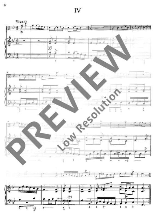 Sonata Bb Major 泰勒曼 奏鳴曲大調 中提琴加鋼琴 朔特版 | 小雅音樂 Hsiaoya Music