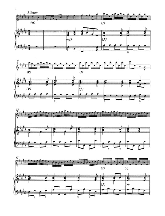 Sonata E Major op. 1/4 奏鳴曲大調 小提琴加鋼琴 朔特版 | 小雅音樂 Hsiaoya Music