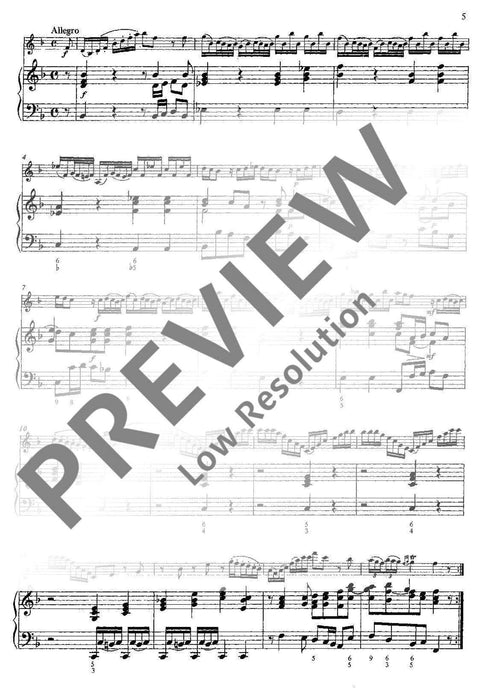 Sonata in Bb Major op. 6/1 洛卡泰利 奏鳴曲 大調 小提琴加鋼琴 朔特版 | 小雅音樂 Hsiaoya Music