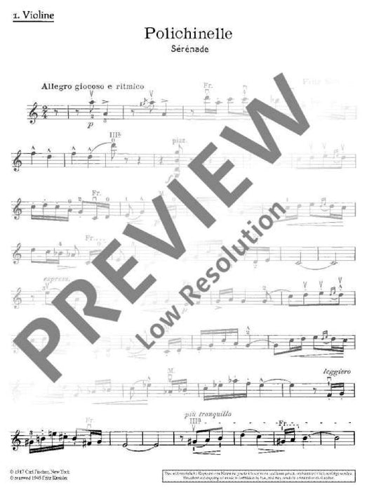 Polichinelle Serenade 克萊斯勒 小夜曲 小提琴加鋼琴 朔特版 | 小雅音樂 Hsiaoya Music