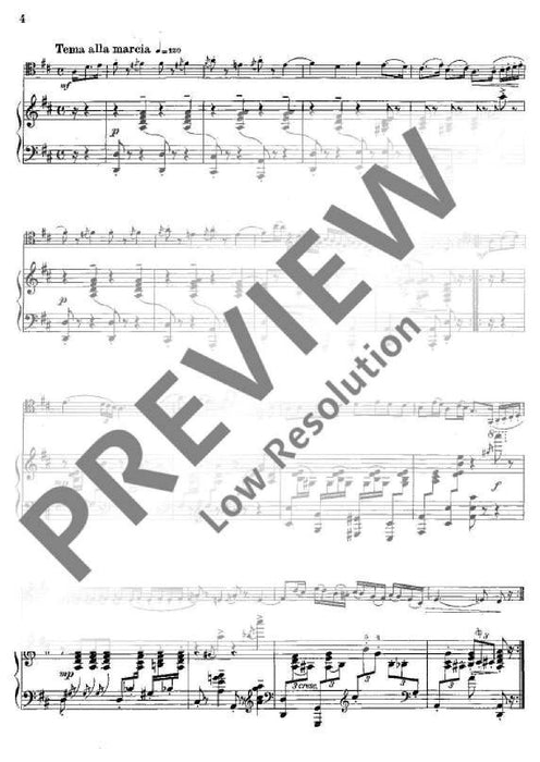 Variations sur un thème de Rossini sur une seule corde 帕格尼尼 羅西尼主題變奏曲 大提琴加鋼琴 朔特版 | 小雅音樂 Hsiaoya Music