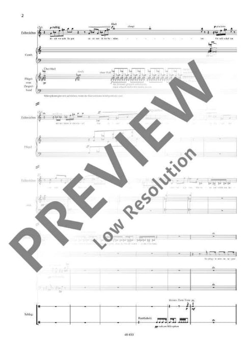 Das Ende einer Welt Eine Rundfunkoper mit Prolog und Epilog 亨采 總譜 朔特版 | 小雅音樂 Hsiaoya Music