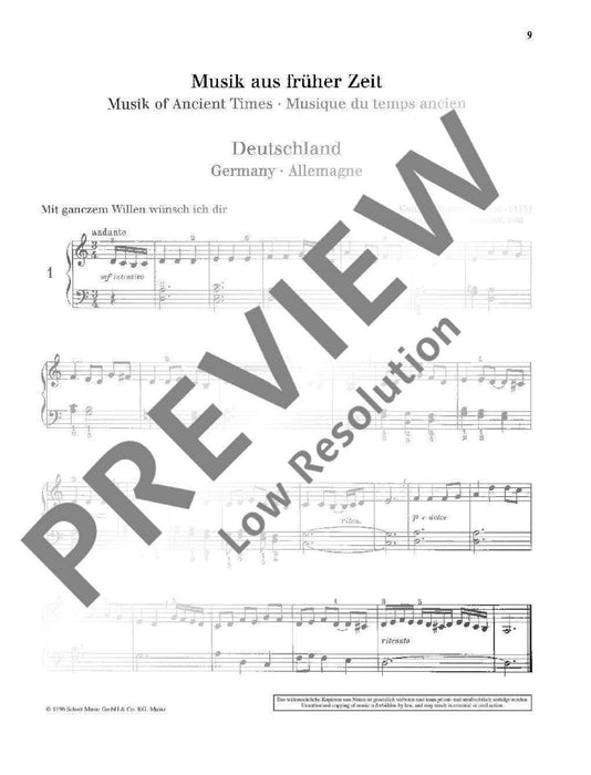 Music of Ancient Times 鋼琴獨奏 朔特版 | 小雅音樂 Hsiaoya Music