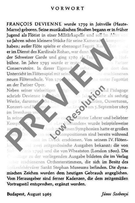 Concerto No. 4 G major 戴維安 協奏曲 大調 長笛加鋼琴 朔特版 | 小雅音樂 Hsiaoya Music