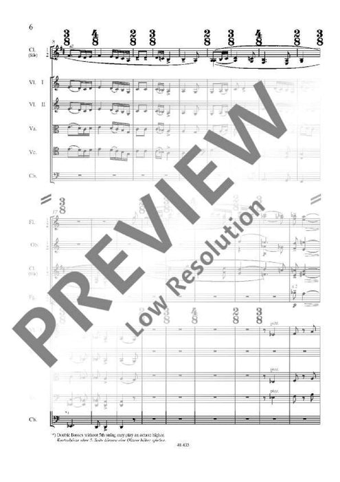 Romanian Concerto 李蓋悌 羅馬尼亞協奏曲 總譜 朔特版 | 小雅音樂 Hsiaoya Music