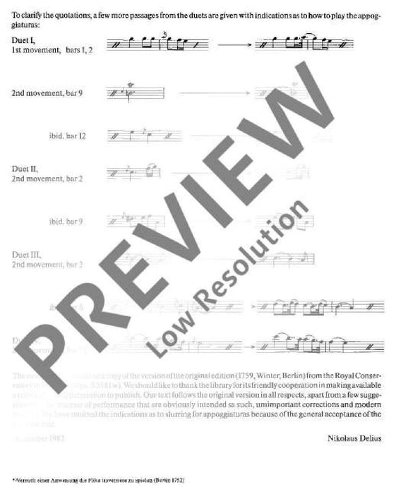 Six Duets op. 2 Heft 1 Duets 1-3 況茲 二重奏 二重奏 雙長笛 朔特版 | 小雅音樂 Hsiaoya Music