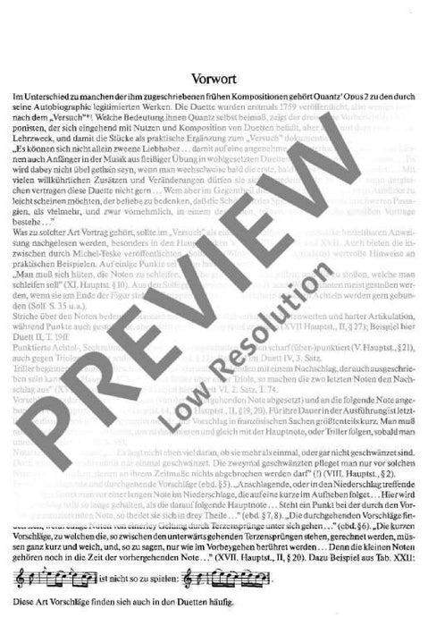 Six Duets op. 2 Heft 2 Duets 4-6 況茲 二重奏 二重奏 雙長笛 朔特版 | 小雅音樂 Hsiaoya Music