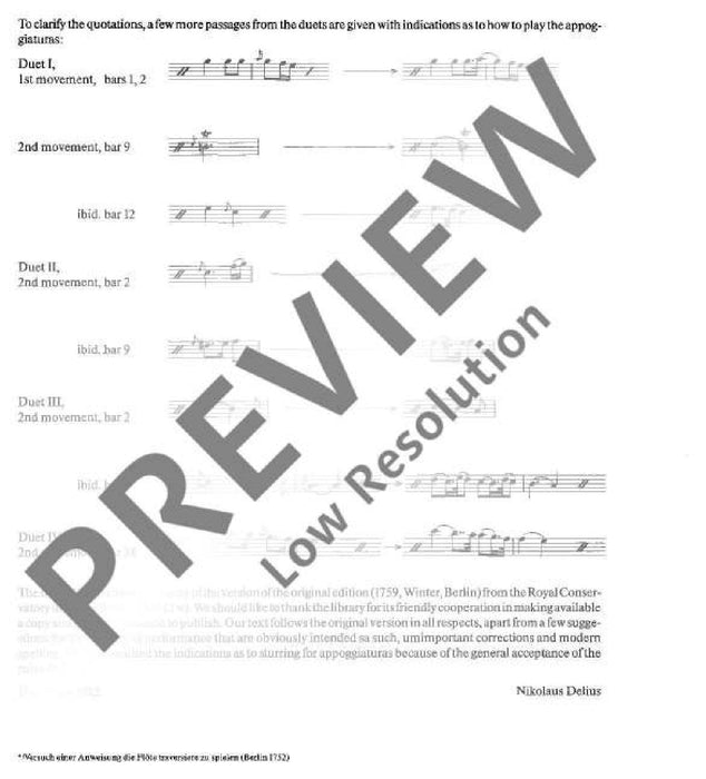 Six Duets op. 2 Heft 2 Duets 4-6 況茲 二重奏 二重奏 雙長笛 朔特版 | 小雅音樂 Hsiaoya Music