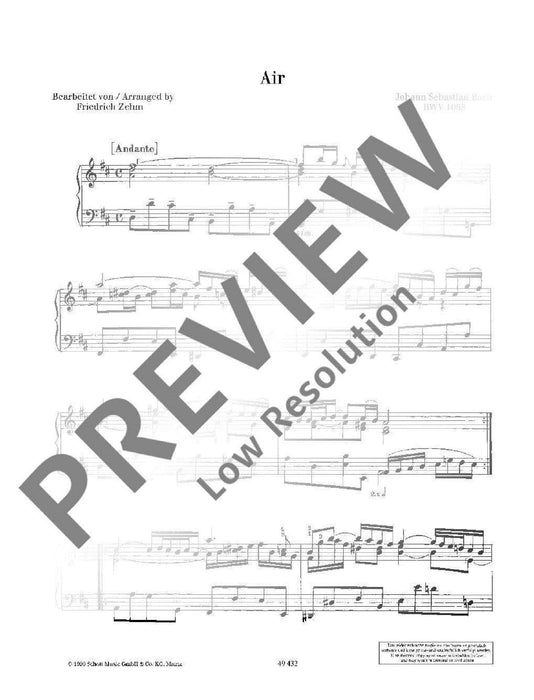 Famous Pieces Ten Arrangements 巴赫約翰‧瑟巴斯提安 小品 編曲 鋼琴獨奏 朔特版 | 小雅音樂 Hsiaoya Music