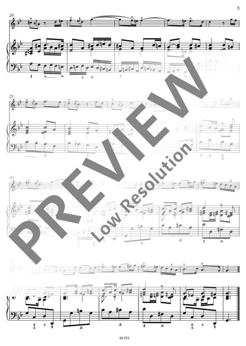 Sonata G minor op. 10/9 奏鳴曲小調 長笛加鋼琴 朔特版 | 小雅音樂 Hsiaoya Music