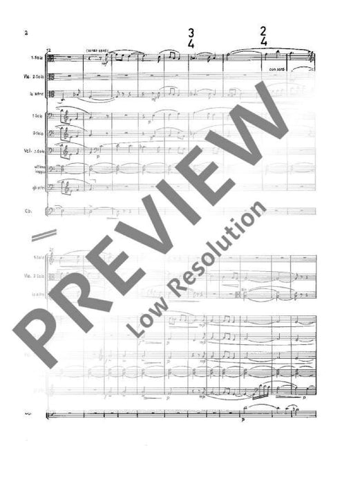 Fantasia for Strings from the film Young Törless by Volker Schlöndorff 亨采 幻想曲弦樂器 奧福 總譜 朔特版 | 小雅音樂 Hsiaoya Music