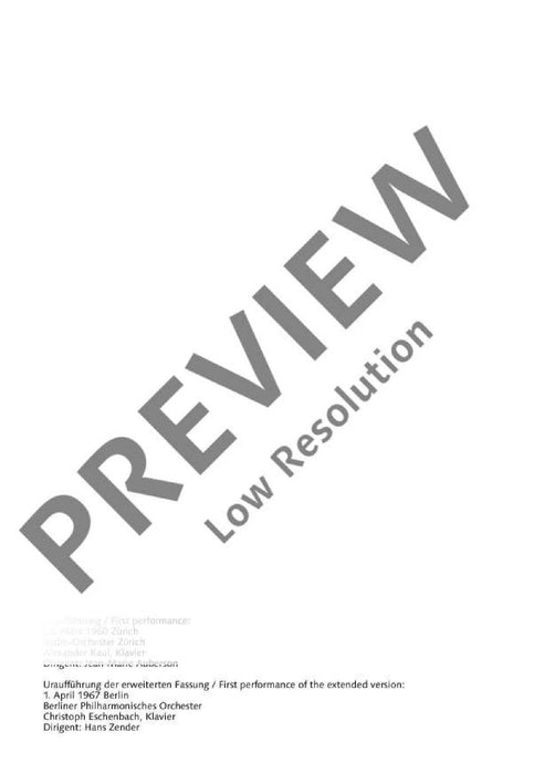 Jeux des Tritons Divertissement from the ballet Ondine 亨采 芭蕾水妖 總譜 朔特版 | 小雅音樂 Hsiaoya Music