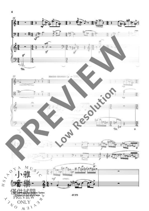 Piano Trio 鋼琴三重奏 朔特版 | 小雅音樂 Hsiaoya Music