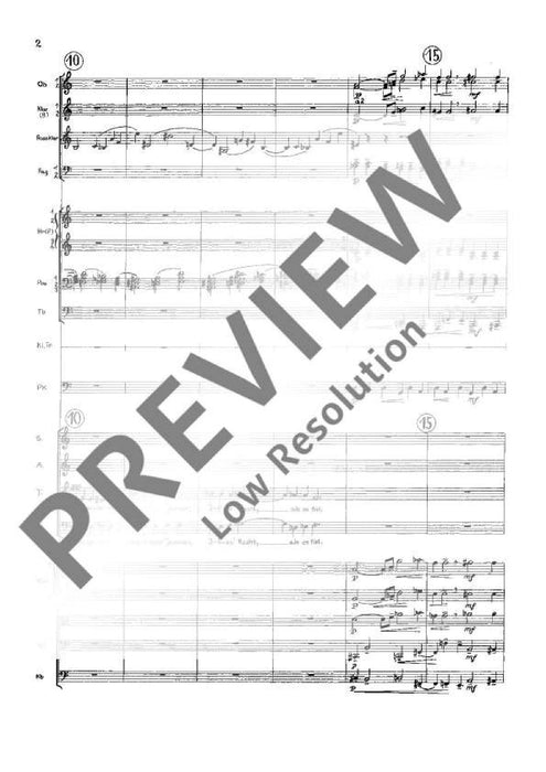 Chor gefangener Trojer Symphonic Movement from Goethe's Faust, II. Part, Act 3 亨采 樂章 浮士德 總譜 朔特版 | 小雅音樂 Hsiaoya Music