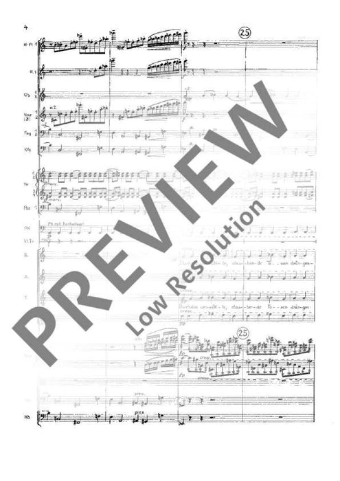 Chor gefangener Trojer Symphonic Movement from Goethe's Faust, II. Part, Act 3 亨采 樂章 浮士德 總譜 朔特版 | 小雅音樂 Hsiaoya Music