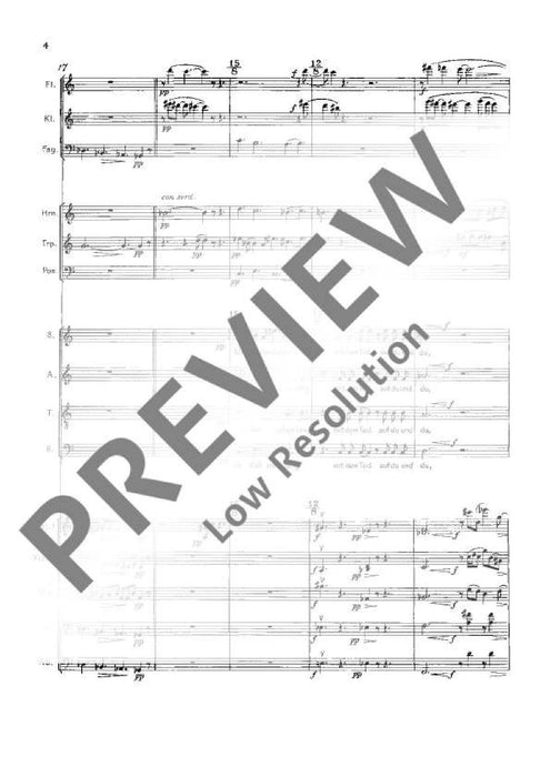 Five Madrigals to poems from the Great Testament by François Villon 亨采 牧歌 總譜 朔特版 | 小雅音樂 Hsiaoya Music