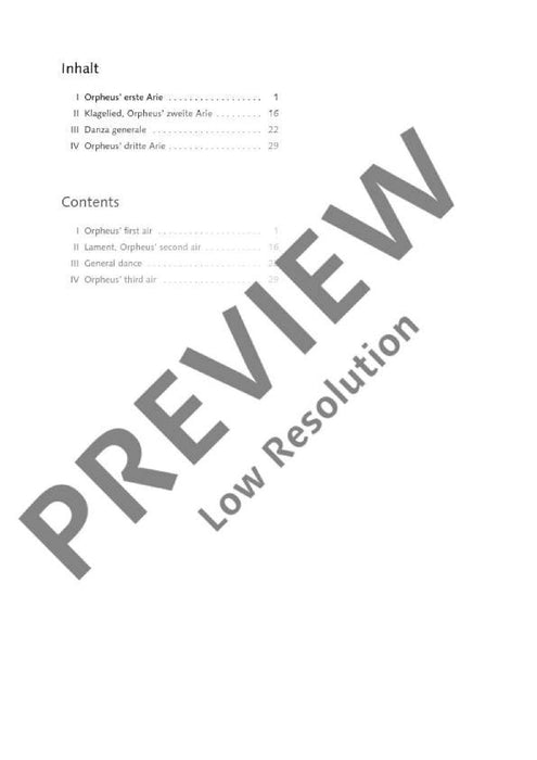 Arien des Orpheus 亨采 詠嘆調 奧菲斯 總譜 朔特版 | 小雅音樂 Hsiaoya Music
