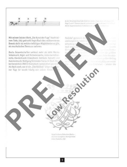 Ein Streifzug durch Leben und Werk mit leichten Originalstücken und Bearbeitungen 巴赫約翰‧瑟巴斯提安 鋼琴獨奏 朔特版 | 小雅音樂 Hsiaoya Music