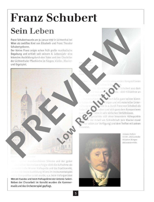 Ein Streifzug durch Leben und Werk mit leichten Originalstücken und Bearbeitungen 舒伯特 鋼琴獨奏 朔特版 | 小雅音樂 Hsiaoya Music