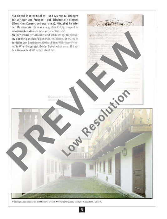 Ein Streifzug durch Leben und Werk mit leichten Originalstücken und Bearbeitungen 舒伯特 鋼琴獨奏 朔特版 | 小雅音樂 Hsiaoya Music