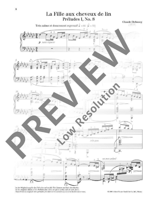 Famous Piano Pieces Band 1 德布西 鋼琴小品 鋼琴獨奏 朔特版 | 小雅音樂 Hsiaoya Music