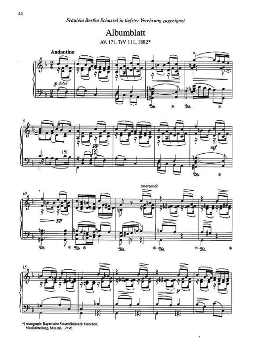 The Young Richard Strauss Band 1 Early Piano Music 史特勞斯理查 鋼琴 鋼琴獨奏 朔特版 | 小雅音樂 Hsiaoya Music