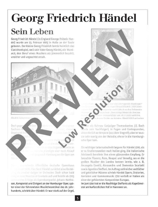 Ein Streifzug durch Leben und Werk mit leichten Originalstücken und Bearbeitungen 韓德爾 鋼琴獨奏 朔特版 | 小雅音樂 Hsiaoya Music