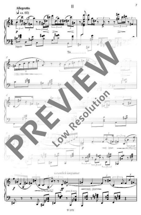 Preludes to Tristan 亨采 前奏曲崔斯坦 鋼琴獨奏 朔特版 | 小雅音樂 Hsiaoya Music