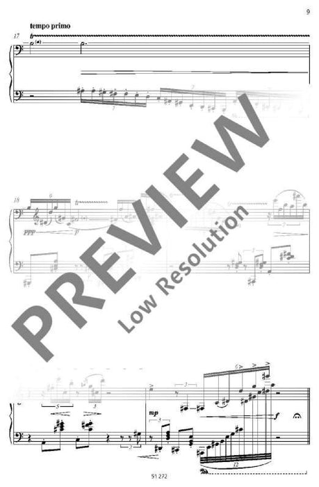 Preludes to Tristan 亨采 前奏曲崔斯坦 鋼琴獨奏 朔特版 | 小雅音樂 Hsiaoya Music