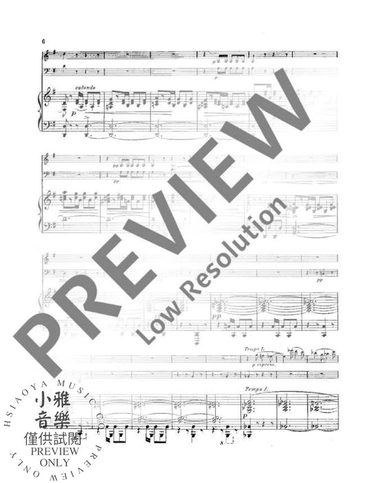 Suite in Tanzform op. 43 鋼琴三重奏 組曲 朔特版 | 小雅音樂 Hsiaoya Music